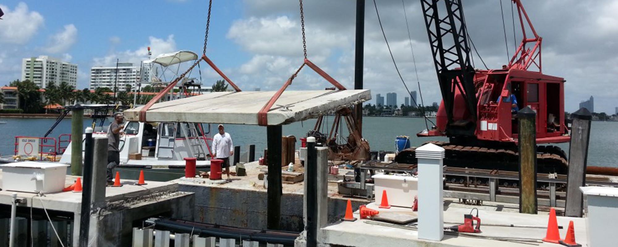 Sunset Harbour Yacht Club Repairs